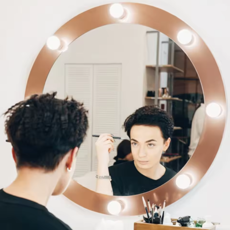 Dressing Table Vanity With Lighted Mirror - USB LED-лампа для голливудского макияжного зеркала,