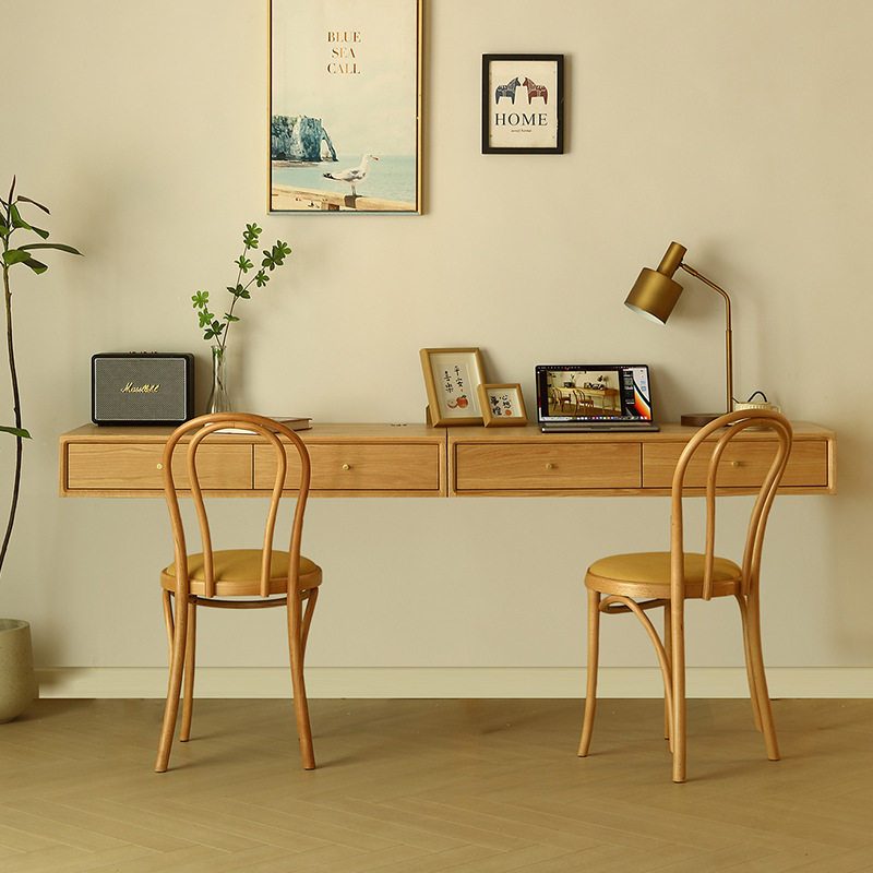 Bedroom Furniture - Скандинавский дизайнерский подвесной стол из массива