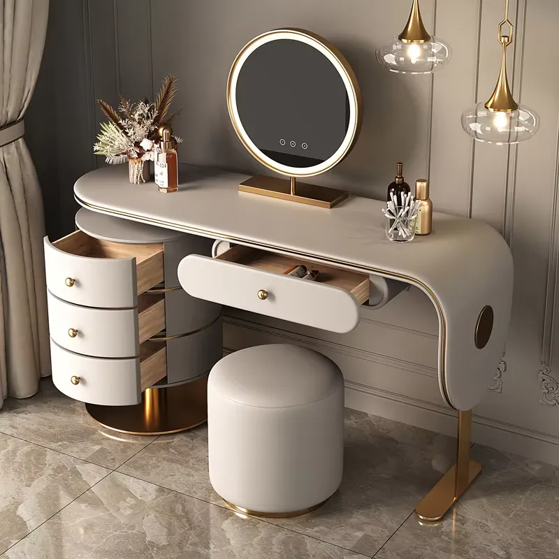 Комплект туалетного столика из – обзор и цена Dressing Table Vanity With Lighted Mirror