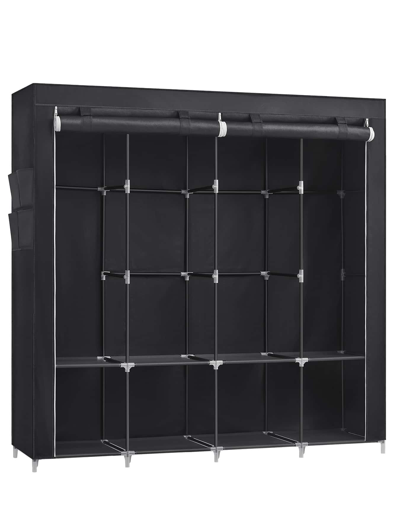 Переносной шкаф-органайзер с к – обзор и цена Wardrobe Closet Portable Fabric Cover