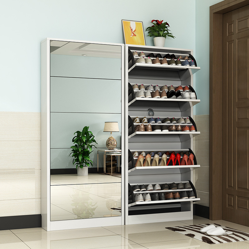 Современная деревянная тумба д – обзор и цена Shoe Rack Cabinet Narrow Entryway