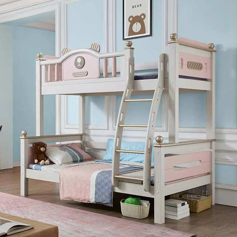 Современная простая многофункц – обзор и цена Bunk Bed With Stairs And Slide
