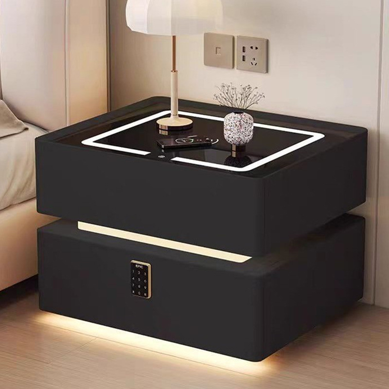 Прикроватная тумбочка из цельн – обзор и цена Solid Wood Nightstand 2 Drawers