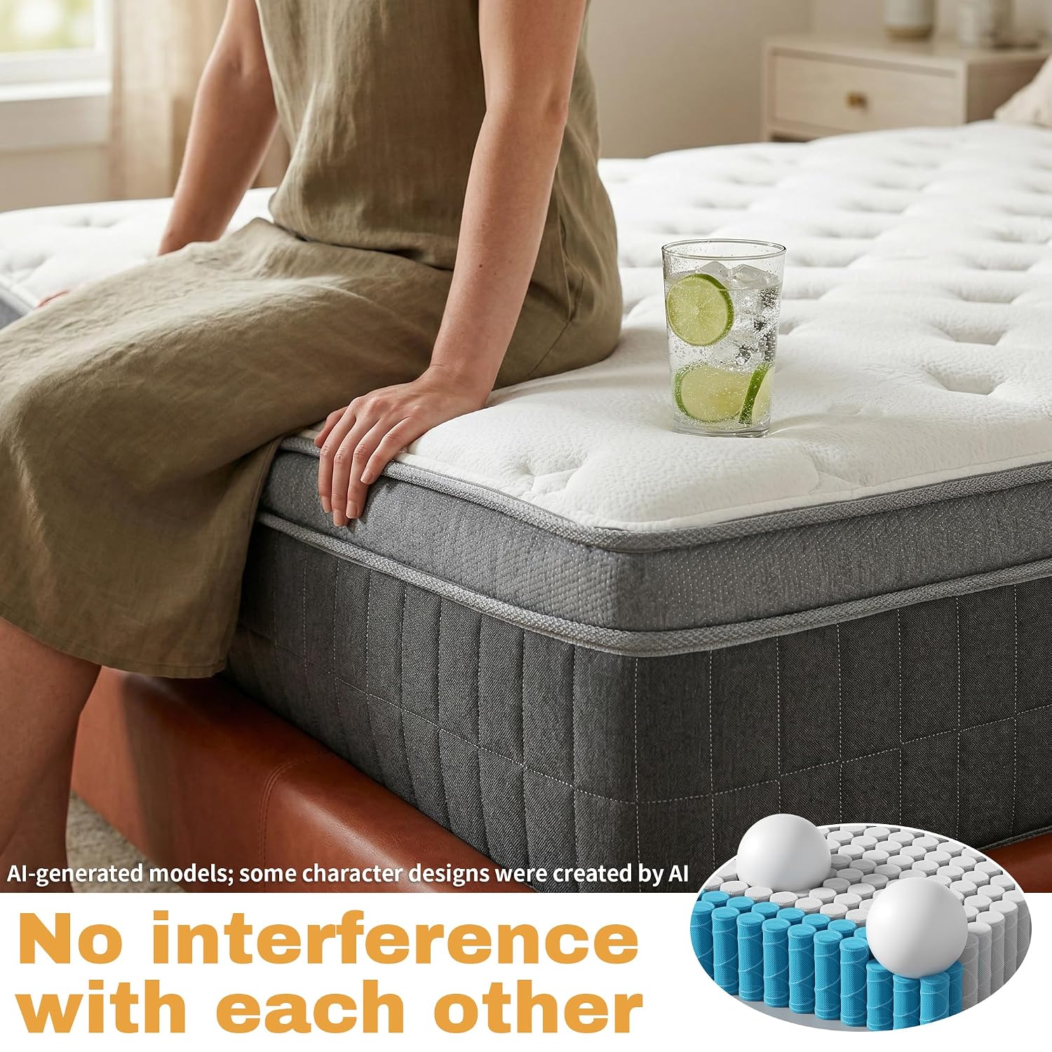 Матрас Queen Size в коробке, 1 – обзор и цена Memory Foam Mattress In A Box Queen
