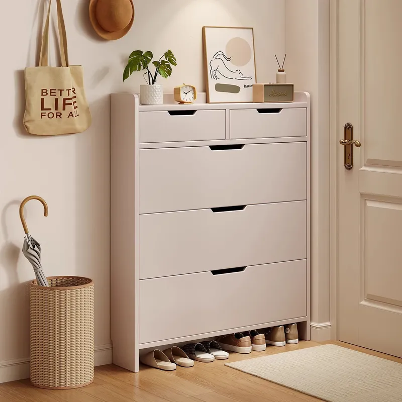 Тумба для обуви из массива дер – обзор и цена Shoe Rack Cabinet Narrow Entryway