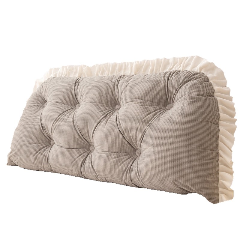 Подушка-спинка с рюшами для из – обзор и цена Headboard Cushion Backrest Tatami