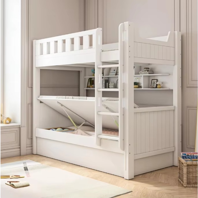 Детская мебель для спальни: Де – обзор и цена Bunk Bed With Stairs And Slide