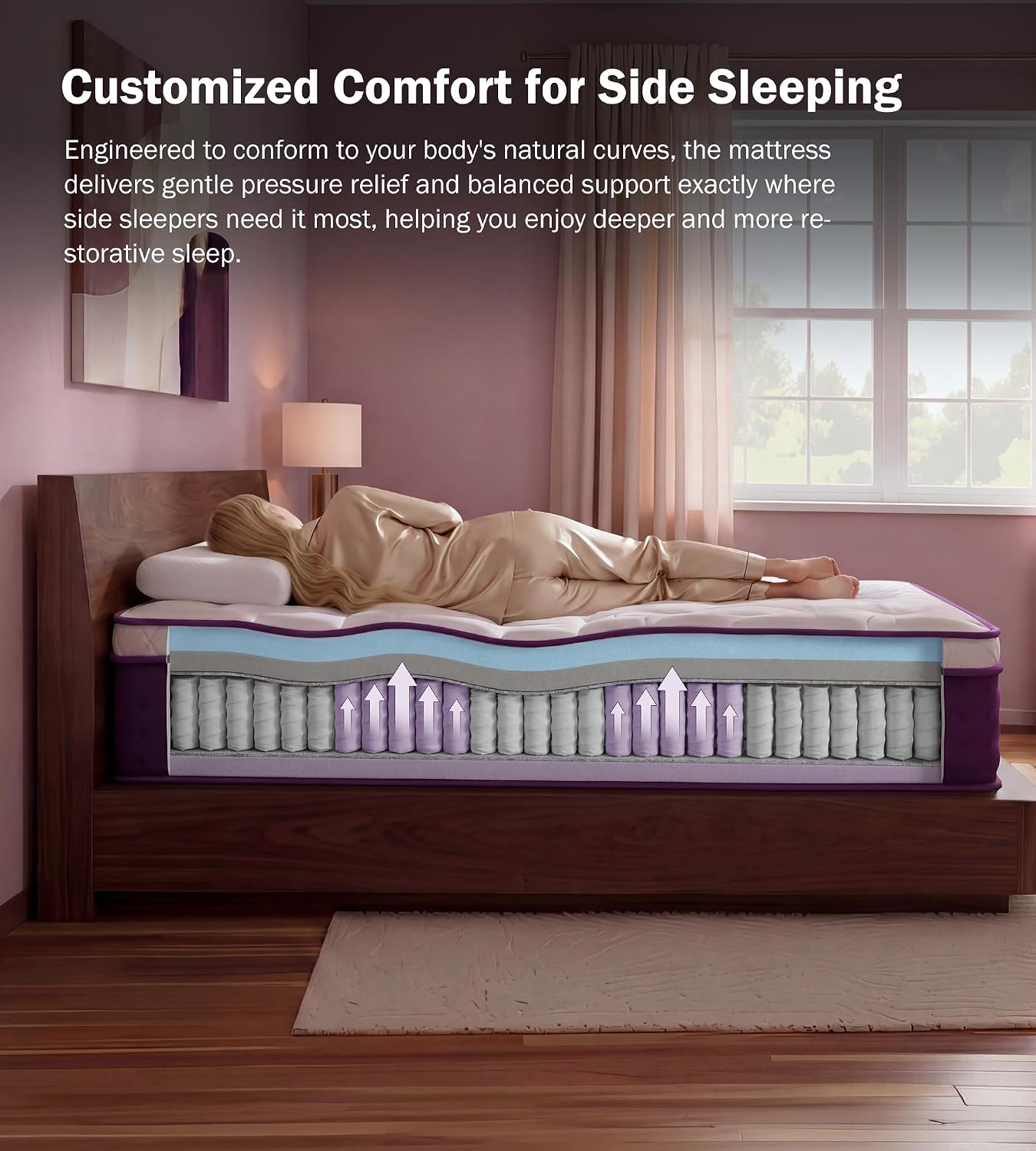 Мягкий плюшевый матрас Queen-р – обзор и цена Memory Foam Mattress In A Box Queen