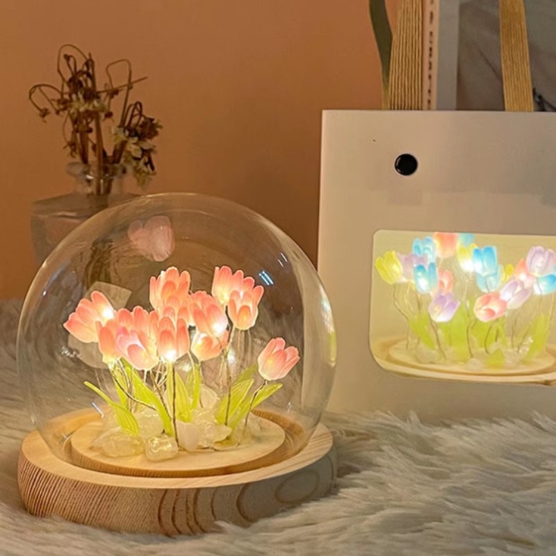 Светодиодный мини-тюльпан ручн – обзор и цена Floating Nightstand With Led Light